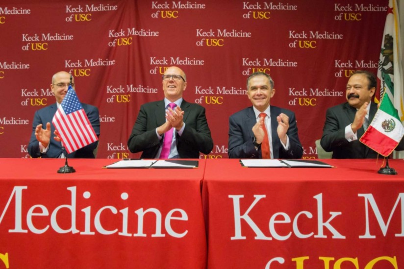 USC Keck signs pact with Mexico City’s ministry of Health