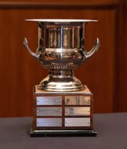 Each year, the Marshall cup is awarded to the winner of the MICC. (Chris Flynn / USC Photo)