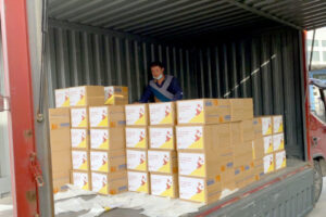 A nonprofit group in Wenzhou, China, donated thousands of masks to Keck Medicine