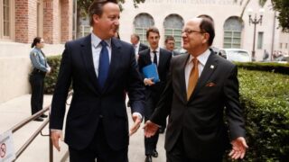 USC Hosts former British Prime Minister David Cameron