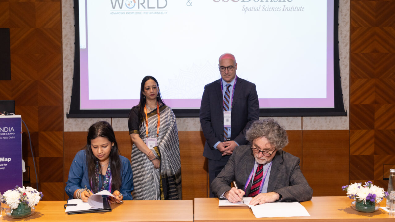 USC Expands Global Impact in Geospatial Science Through New Partnership